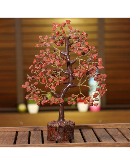 Red Jasper -300 chips (Golden Wire) Tree