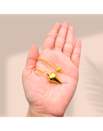 Classic Cone With Dome Metal Pendulum