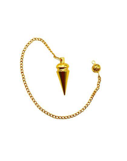 Cone With Ring Head Metal Pendulum