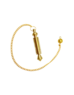 Double Isis 16 Ring With Plate Metal Pendulum