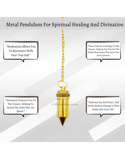 Double Bullet Metal Pendulum