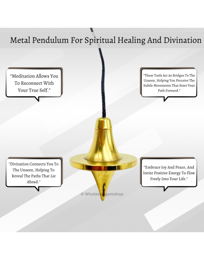 Large Ufo Metal Pendulum