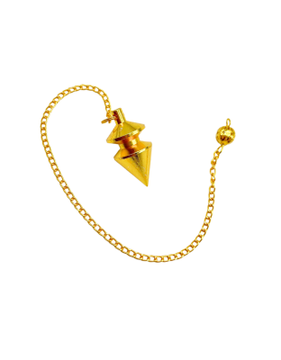 Cone With Ring Plate Big Metal Pendulum