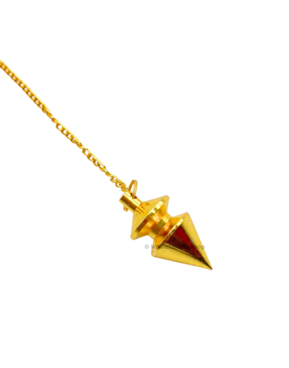 Cone With Ring Plate Big Metal Pendulum