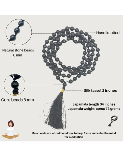 Black Onyx Jap Mala