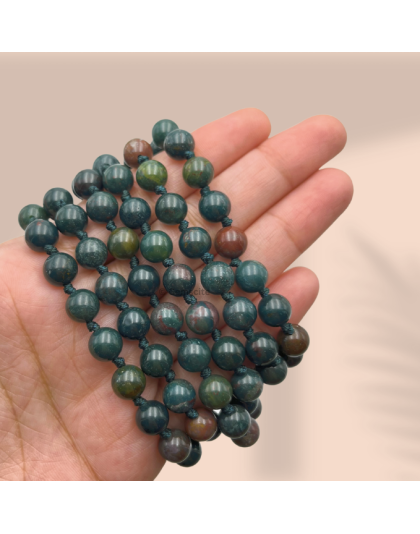 Bloodstone Jap Mala