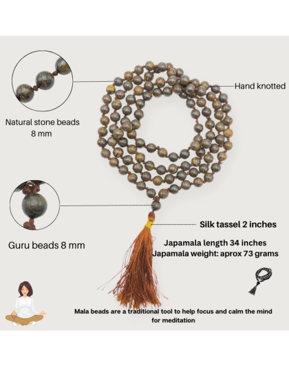 Bronzite Jap Mala
