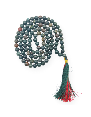 Bloodstone Jap Mala (Hand Knotted)