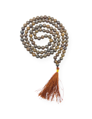 Bronzite Jap Mala (Hand Knotted)
