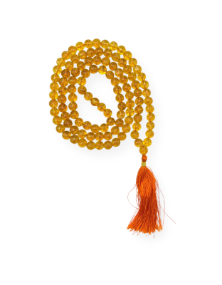 Citrine Jap Mala (Hand Knotted)