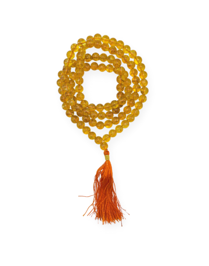 Citrine Jap Mala (Hand Knotted)