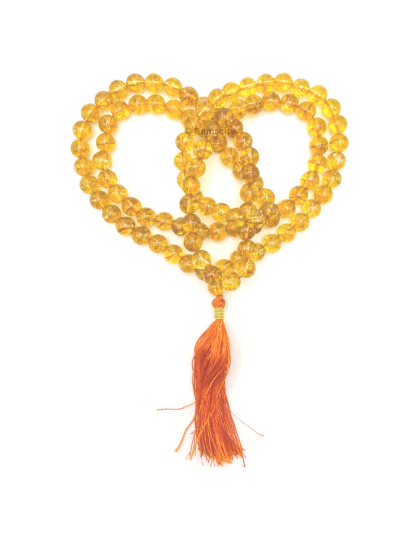 Citrine Jap Mala (Hand Knotted)