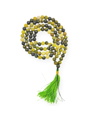 Rose Quartz Jap Mala (Hand Knotted)