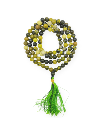Rose Quartz Jap Mala (Hand Knotted)
