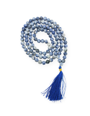 Sodalite Jap Mala (Hand Knotted)