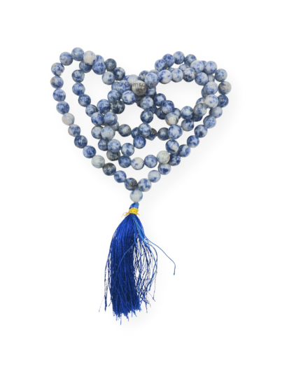 Sodalite Jap Mala (Hand Knotted)