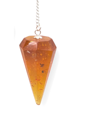 Amber Gemstone Pendulum