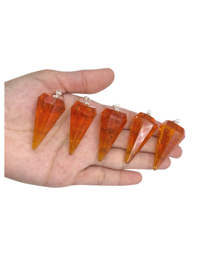 Amber Gemstone Pendulum