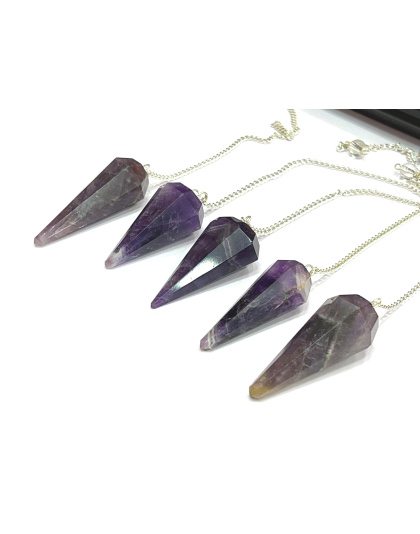 Amethyst Gemstone Pendulum