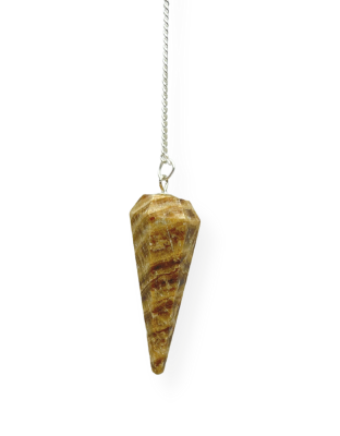 Aragonite Gemstone Pendulum