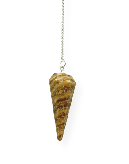 Aragonite Gemstone Pendulum