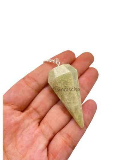 Aquamarine Gemstone Pendulum