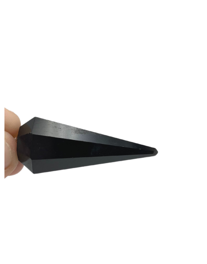 Black Jasper Gemstone Pendulum