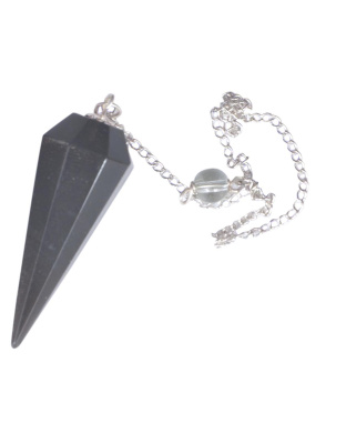 Black Tourmaline Gemstone Pendulum