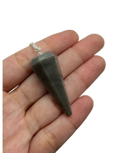 Blue Aventurine Gemstone Pendulum