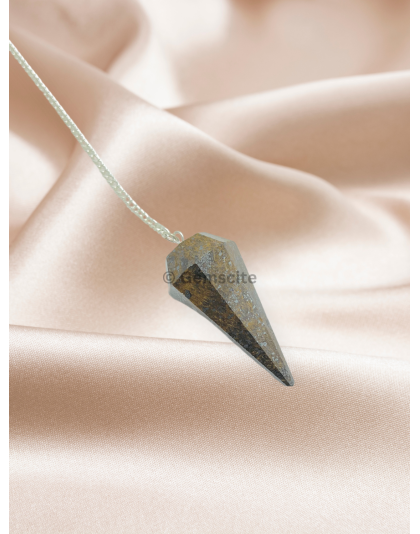 Bronzite Gemstone Pendulum