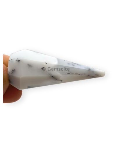Dendritic Agate Gemstone Pendulum