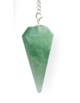 Green Aventurine Gemstone Pendulum