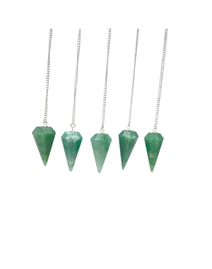 Green Aventurine Gemstone Pendulum
