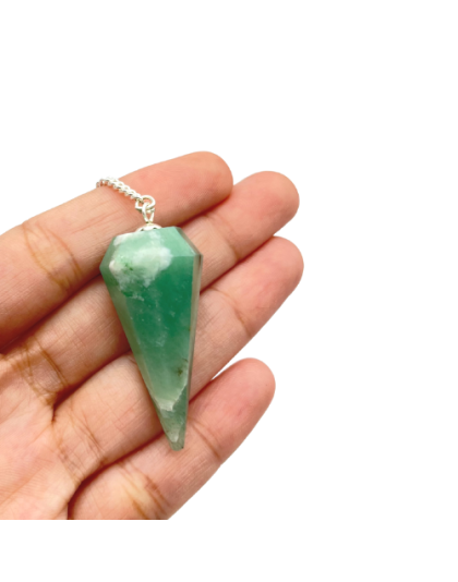 Green Aventurine Gemstone Pendulum