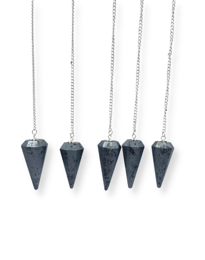 Hematite Gemstone Pendulum