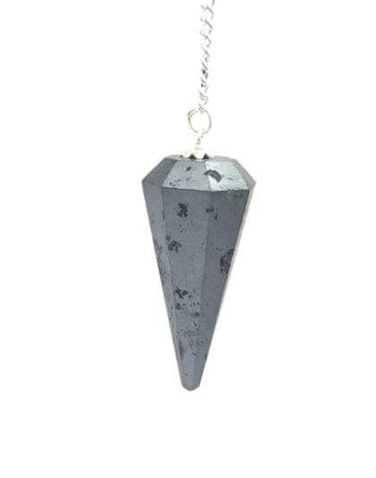 Hematite Gemstone Pendulum