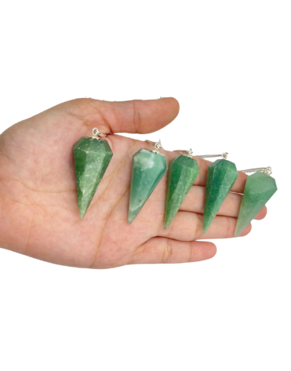 Green Aventurine Gemstone Pendulum