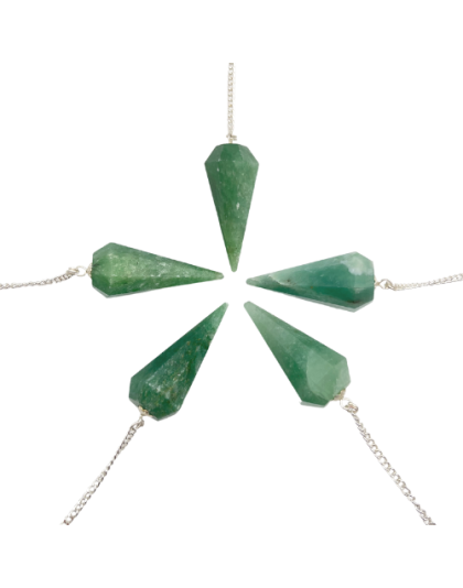 Green Aventurine Gemstone Pendulum
