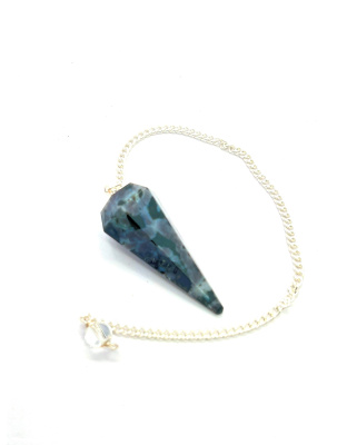 Indigo Gabbro Gemstone Pendulum