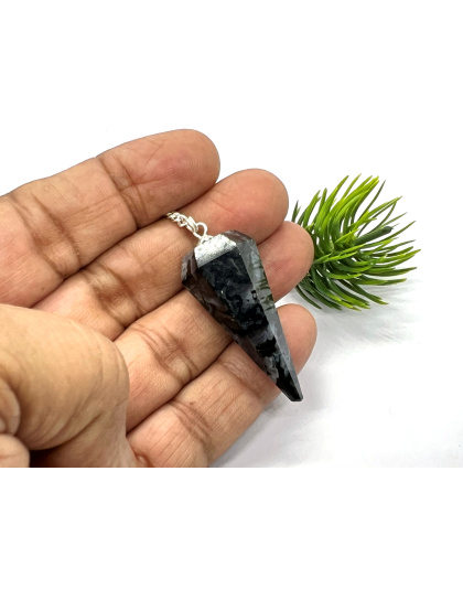 Indigo Gabbro Gemstone Pendulum